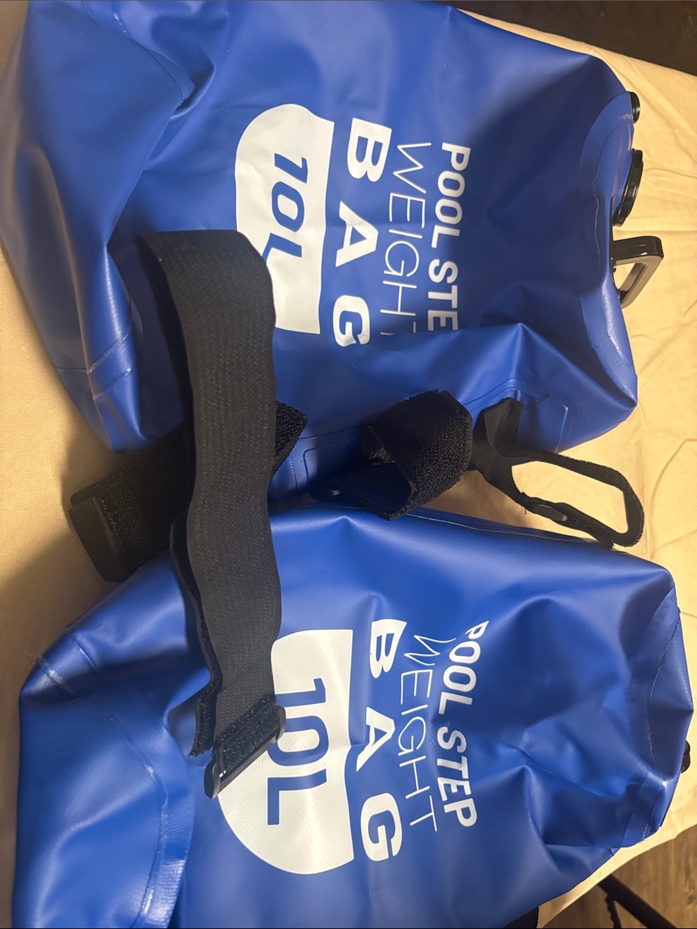 Two Blue 10L Pool Step Weight Bag - Unbranded